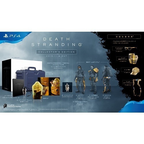 PS4　DEATH STRANDING コレクターズエディション 【セブンネット限定特典:ブリッジスバンダナ付き】