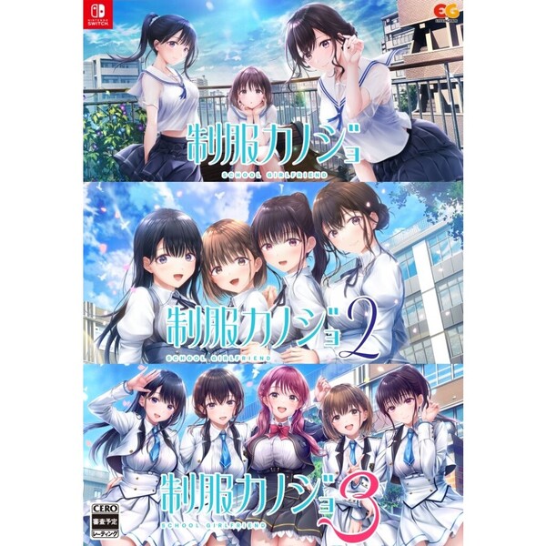 Nintendo Switch 制服カノジョ1・2・3セット