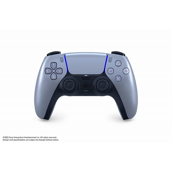PS5　DualSense　ワイヤレスコントローラー　スターリング　シルバー