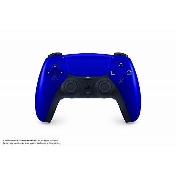 PS5　DualSense　ワイヤレスコントローラー　コバルト　ブルー