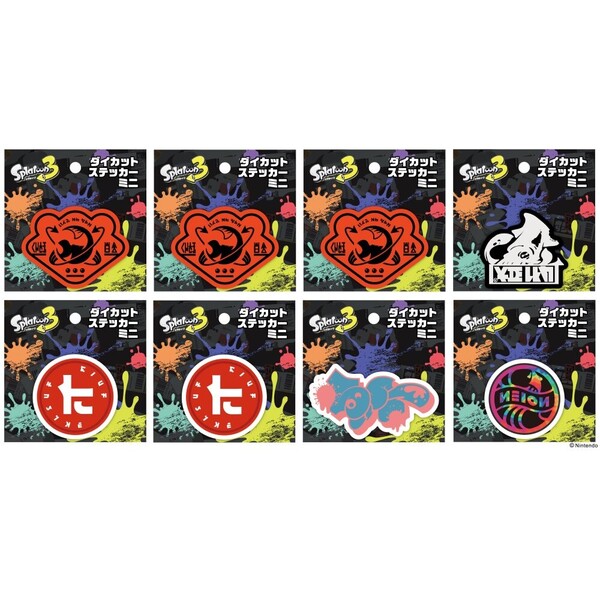 スプラトゥーン3 トラベルステッカー【セット】
