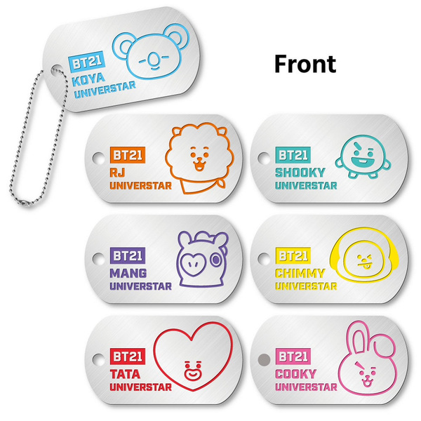 メタルチャーム　BT21【単品】