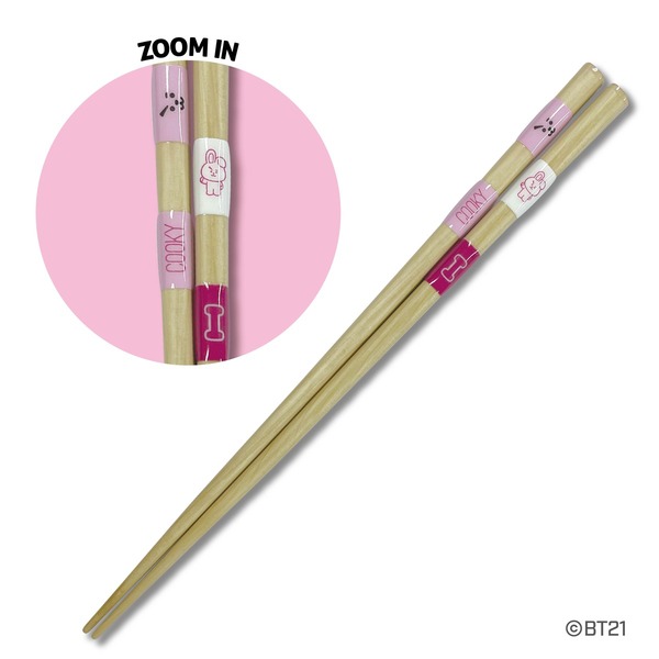 とんぼ玉箸　COOKY　BT21
