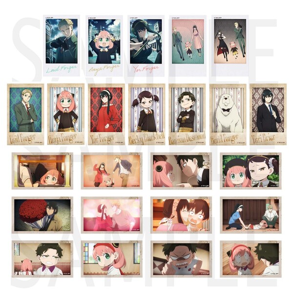 SPY×FAMILY　ミニブロマイドコレクション PACK