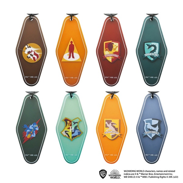 モーテルキーホルダー　魔法ワールド　【単品】