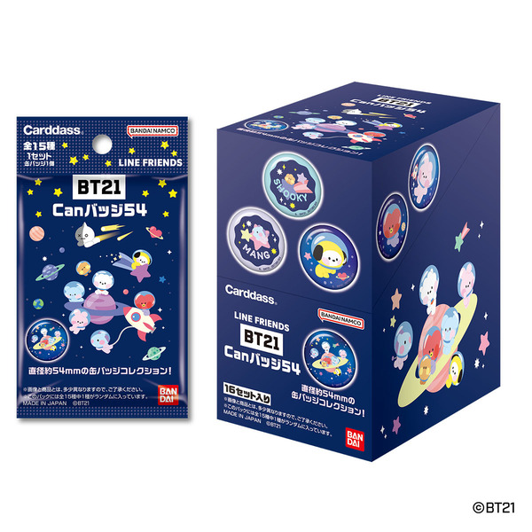 BT21 Canバッジ54 【BOX】