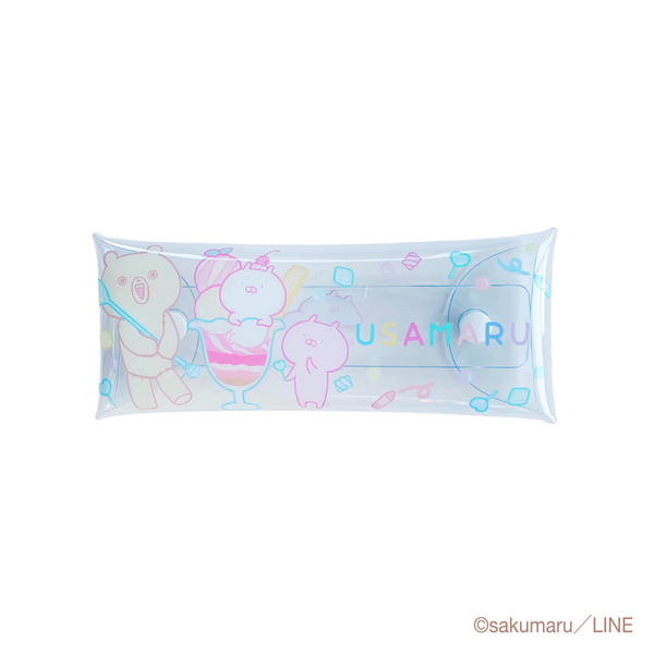 クリアマルチケース　スリム　サンデー　うさまる