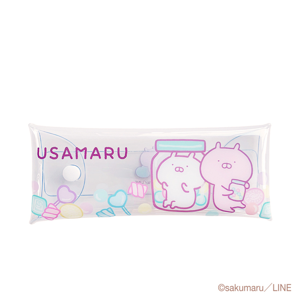 クリアマルチケース　スリム　キャンディー　うさまる