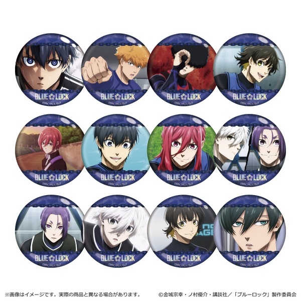 ブルーロック トレーディングホロ缶バッジ【単品】