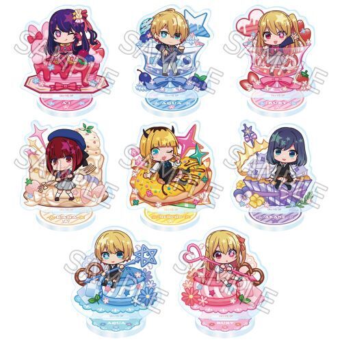 【推しの子】トレーディングミニキャラアクリルスタンドフィギュア スイーツver.【単品】
