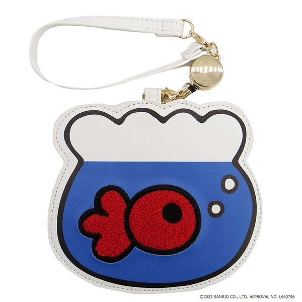 ハローキティ　クラシック　ダイカットリールパス　金魚鉢（2023年10月以降発売予定）