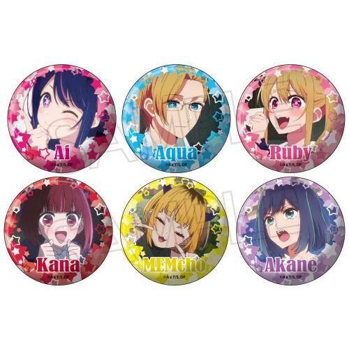 推しの子　百面相缶バッジ【単品】