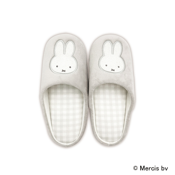 ギンガムワッペンスリッパ　ＧＹ　miffy