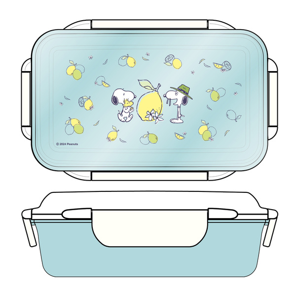 スヌーピー ランチボックス（ブルー）