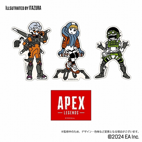 Apex Legends デフォルメダイカットステッカー B（2024年4月上旬発売予定）