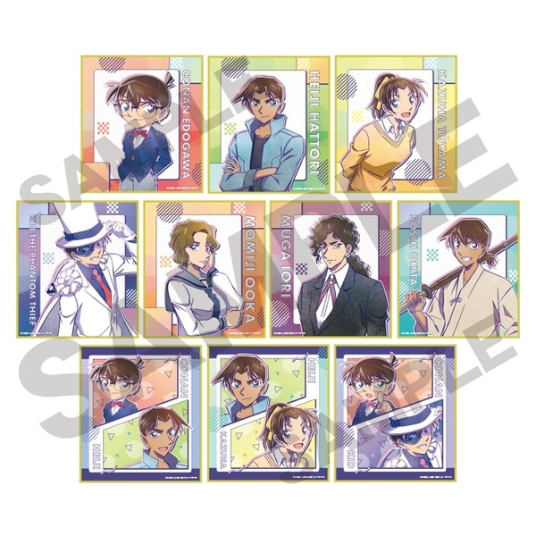 名探偵コナン　トレーディングミニ色紙　2404【単品】