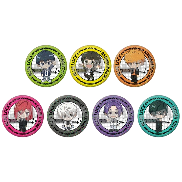ブルーロック　トレーディングホログラム缶バッジ　SCHOOL ver.【単品】