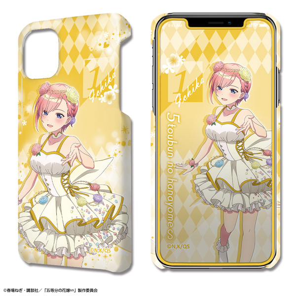 五等分の花嫁∽ デザジャケット iPhone 12/12 Pro ケース＆保護シート デザイン01(中野一花/花の妖精ver.)【描き下ろし】（2024年6月下旬以降発売予定）