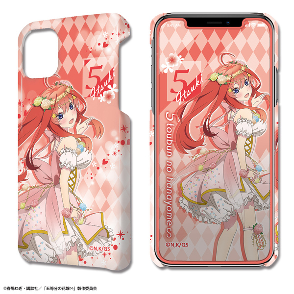 五等分の花嫁∽ デザジャケット iPhone 12/12 Pro ケース＆保護シート デザイン05(中野五月/花の妖精ver.)【描き下ろし】（2024年6月下旬以降発売予定）