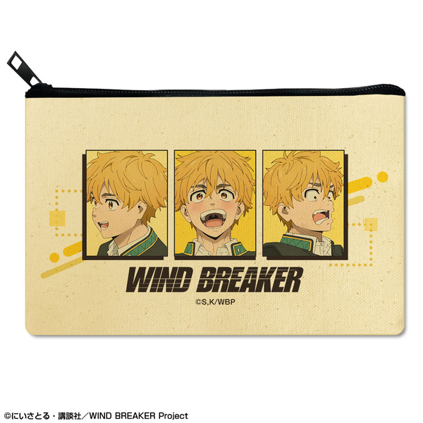 TVアニメ「WIND BREAKER」 フラットポーチ デザイン02(楡井秋彦)（2024年7月下旬以降発売予定）