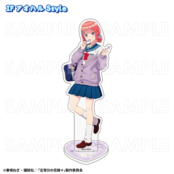 五等分の花嫁＊アオハルStyle　アクリルスタンド【二乃】 IF アオハルStyle