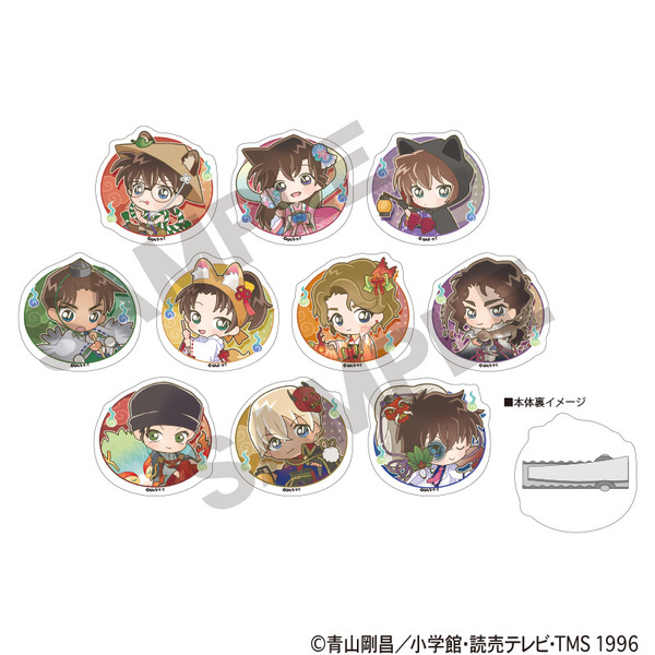 名探偵コナン　トレーディングアクリルヘアクリップ【単品】