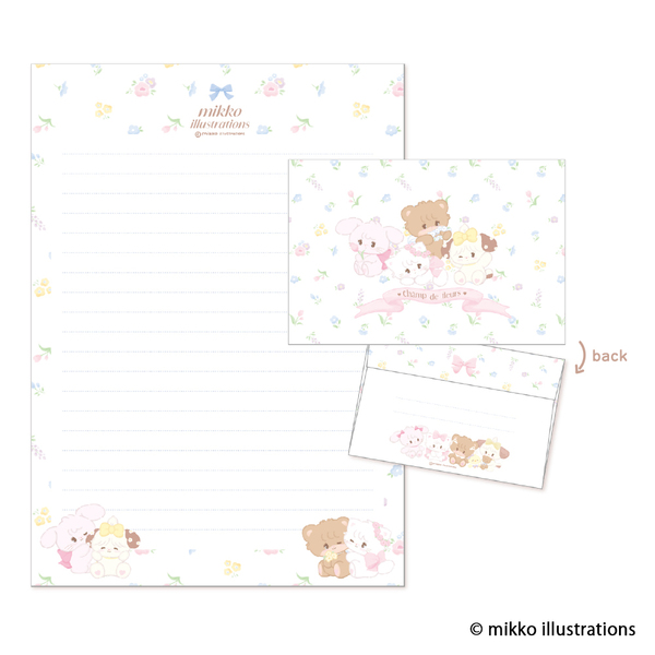 レターセット　WH　mikko illustrations