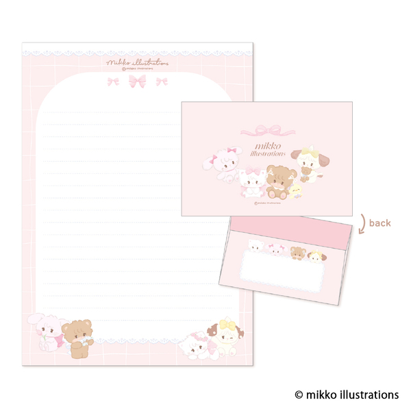 レターセット　PK　mikko illustrations