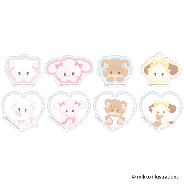 トレーディングアクリルクリップ　mikko illustrations【単品】