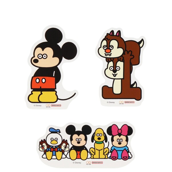 ステッカー　ディズニー　ＭＳＣ　ミッキーマウスＢ/チップ＆デール/集合