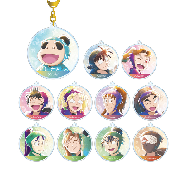 忍たま乱太郎　トレーディング Ani-Art aqua label アクリルキーホルダー ver.B【単品】