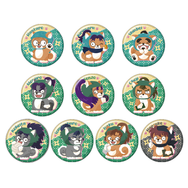 忍たま乱太郎 どうぶつフォーゼ グリッターカンバッジコレクション【単品】