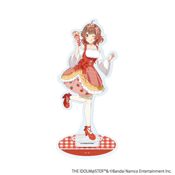 アクリルスタンド「学園アイドルマスター」35/花海佑芽 クレープ風ドレスver.(描き下ろしイラスト)（2025年6月以降発売予定）