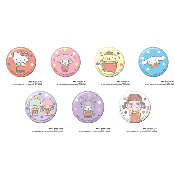 PEKO×サンリオキャラクターズ　CANバッジ Vol.1【単品】
