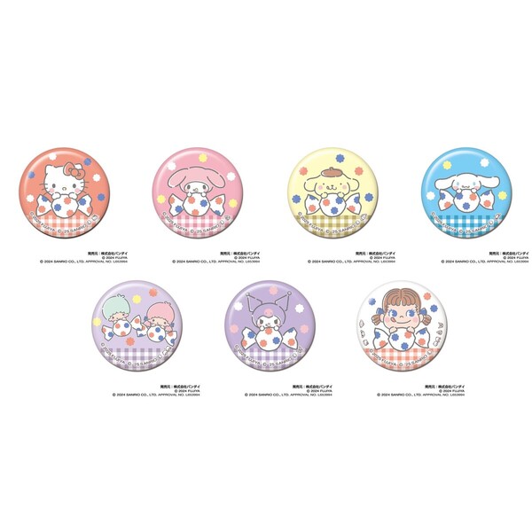 PEKO×サンリオキャラクターズ　CANバッジ Vol.2【単品】