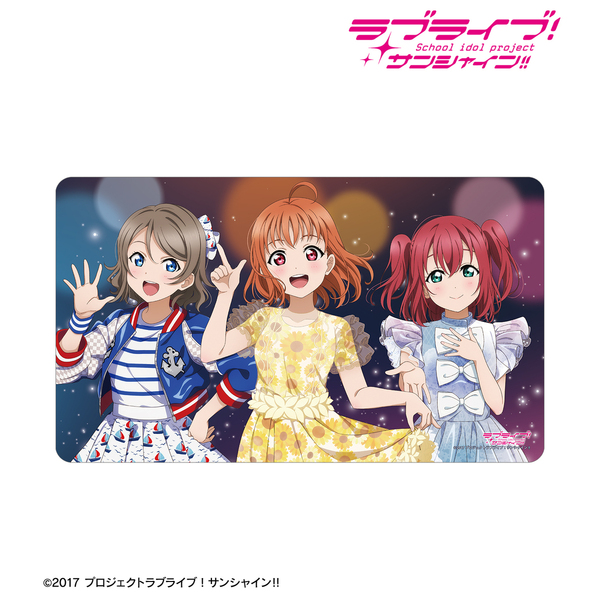 ラブライブ！サンシャイン!! 描き下ろし CYaRon！ 3rdソロコンサートver. マルチデスクマット