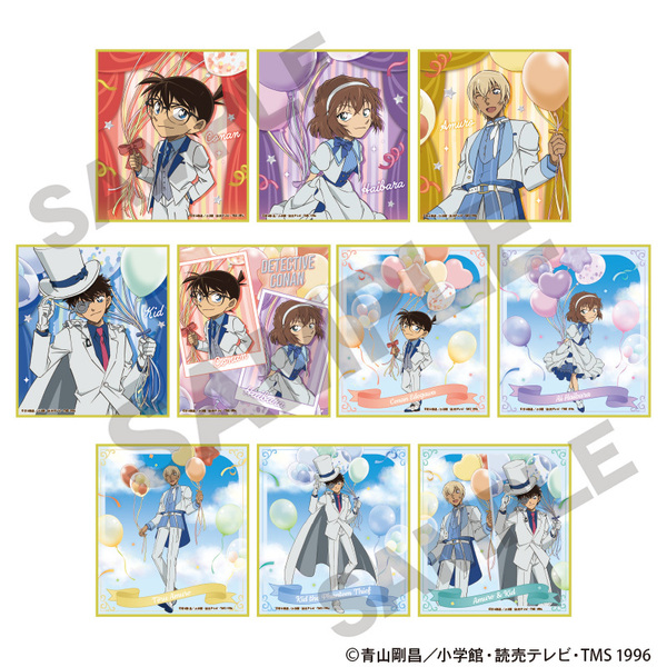 名探偵コナン　トレーディングミニ色紙　バルーン【単品】