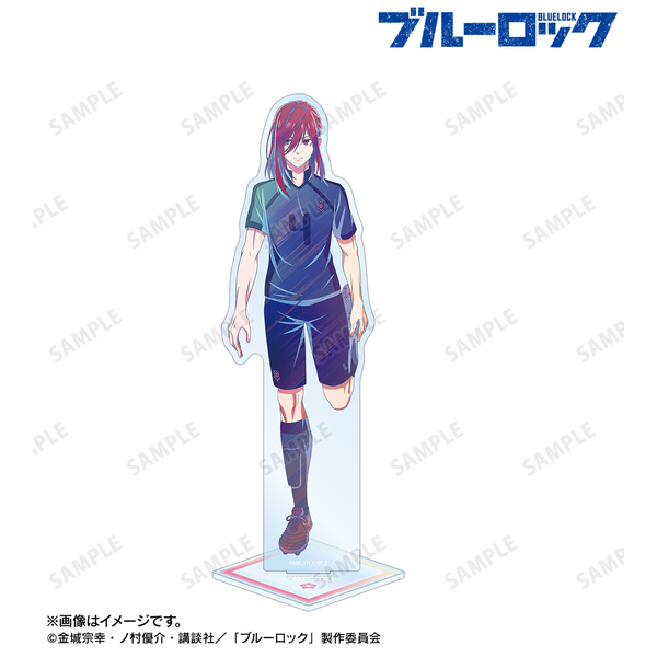 TVアニメ『ブルーロック』 描き下ろし 千切 豹馬 試合前の準備中ver. Ani-Art clear label BIGアクリルスタンド