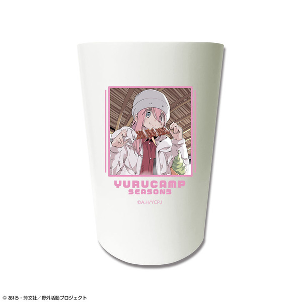 ゆるキャン△ SEASON３ サーモタンブラー デザイン01(各務原なでしこ)（2025年10月下旬以降発売予定）