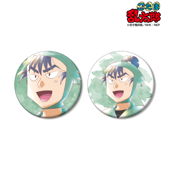 忍たま乱太郎 食満留三郎 Ani-Art aqua label 第2弾 缶バッジ2個セット