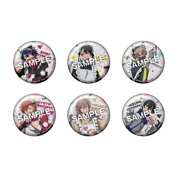 桃源暗鬼　ジャージメイド トレーディング缶バッジ【BOX】