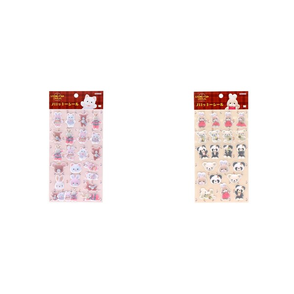 フロッキーシール　レトロぬいぐるみこれくしょん　ＢＥ/Ｐ