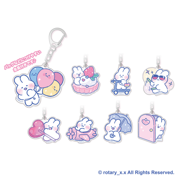 【単品】トレーディングアクリルキーホルダー　Lovely MongMong【単品】