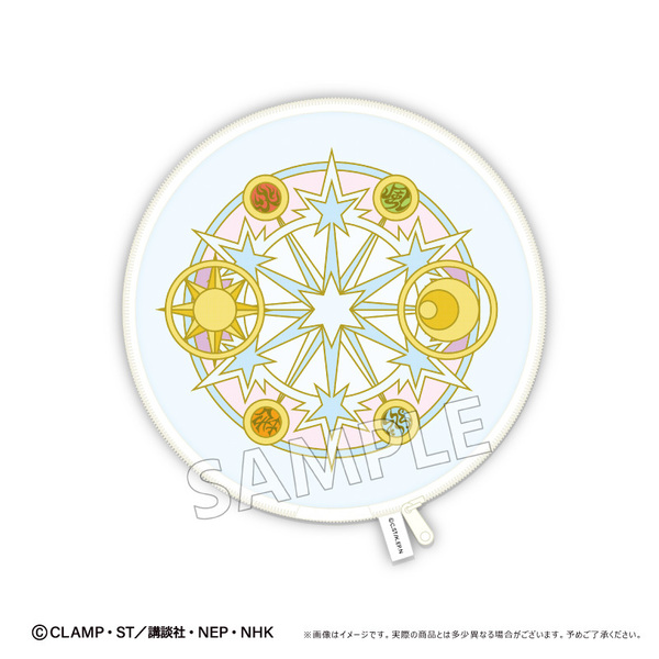 カードキャプターさくら クリアカード編　丸型ランドリーポーチ（2026年5月以降発売予定）