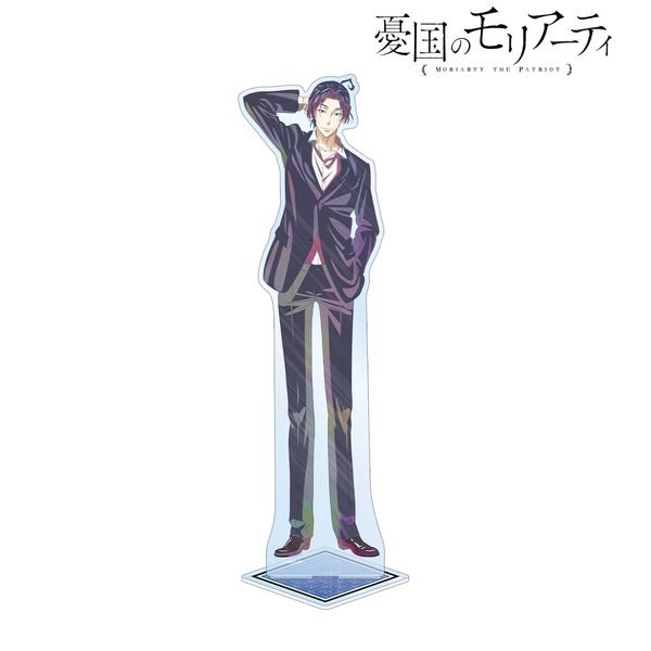 TVアニメ「憂国のモリアーティ」 シャーロック・ホームズ Ani-Art clear label 特大アクリルスタンド（2026年5月中旬以降発売予定）
