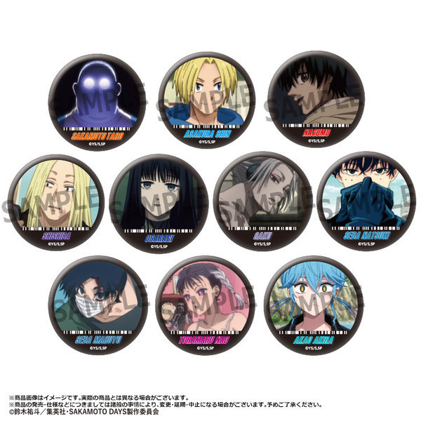 TVアニメ『SAKAMOTO DAYS』 トレーディング缶バッジvol.3　単品【単品】（2026年5月以降発売予定）