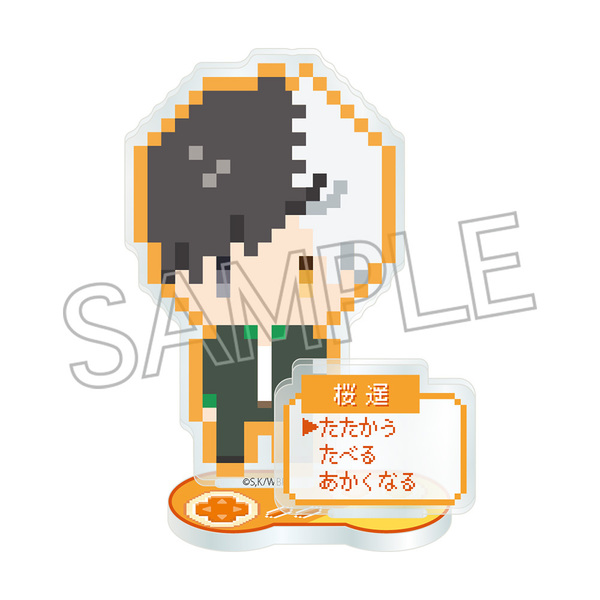 WIND BREAKER ピクセルアートシリーズ　ミニアクリルスタンド　桜 遥（2026年5月下旬以降発売予定）