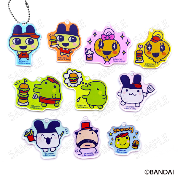 たまごっち ウェルカムバーガー アクリルキーホルダー【単品】