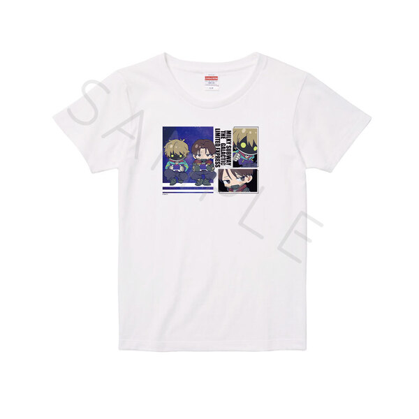 アニメ『銀河特急 ミルキー☆サブウェイ』 Tシャツ(ちぽっけ) TC(カート・マックス) ホワイト Sサイズ（2026年6月以降発売予定）