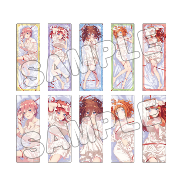 五等分の花嫁＊／トレーディングロング缶バッジ(全10種)／ネグリジェ／単品【単品】（2026年5月以降発売予定）